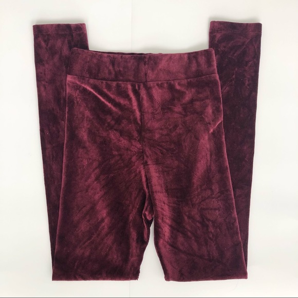 5/$20 Red corduroy leggings, size 4 - Picture 3 of 9